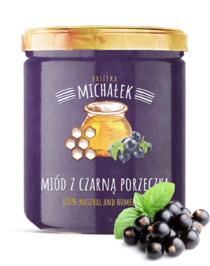 Miód z czarną porzeczką