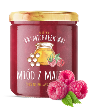 Miód z maliną
