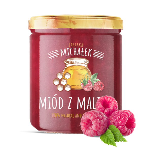 Miód z maliną