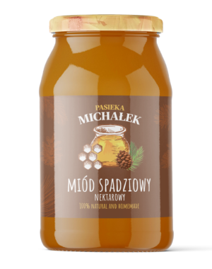 Miód spadziowy nektarowy